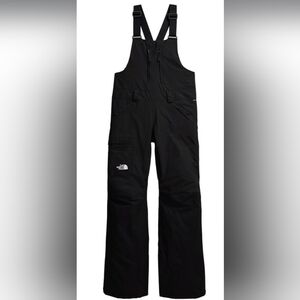 The North Face Black Insulated Snow Bibs with Adjustable Straps Nwt XS